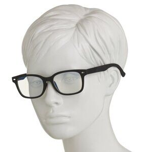 e-Specs Blue Light Filtering Specs Glasses Black